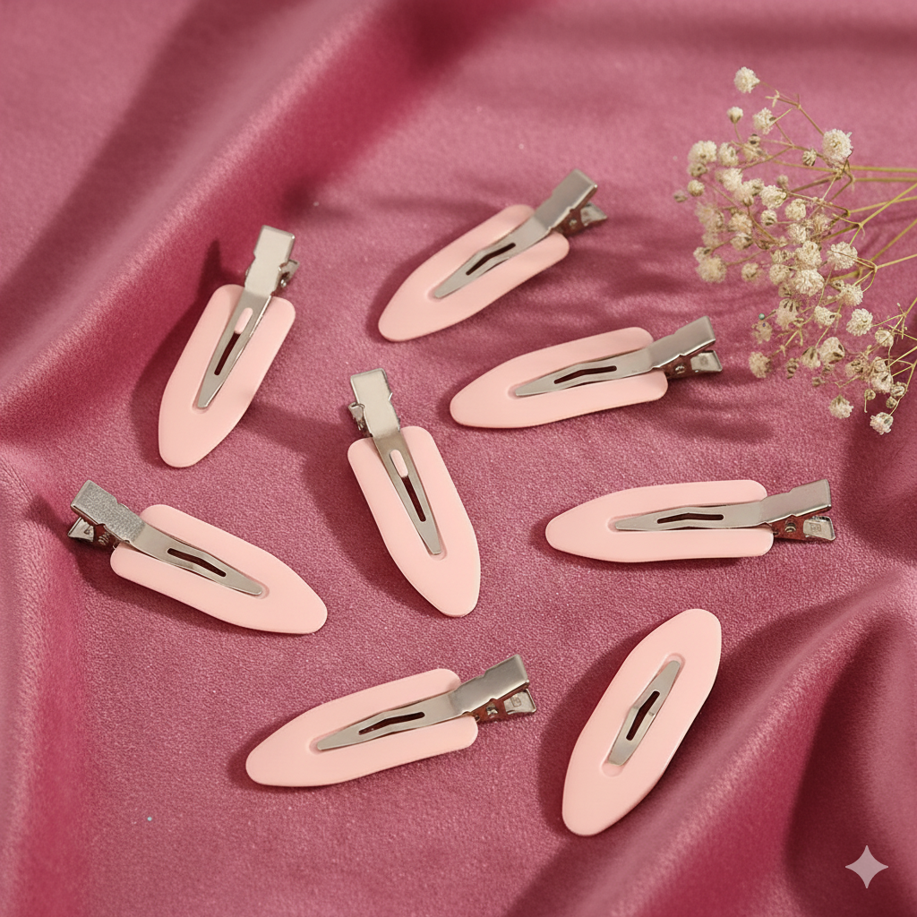 Capillia - Pinces à cheveux professionnelles x10, maintient doux et sans traces