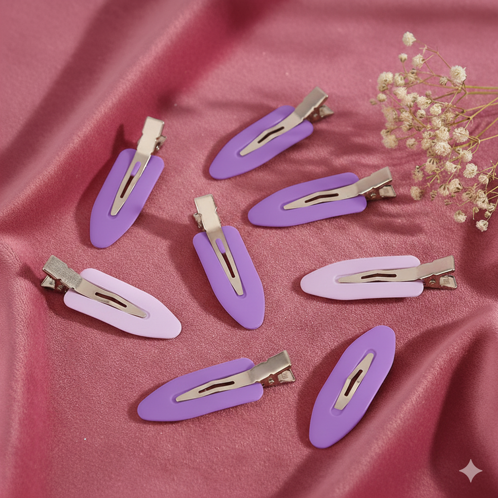 Capillia - Pinces à cheveux professionnelles x10, maintient doux et sans traces